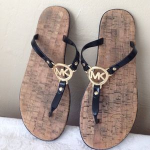 Michael Kors Sandals Flip Flops Thongs 10